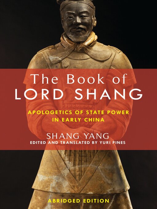 Title details for The Book of Lord Shang by Yang Shang - Available